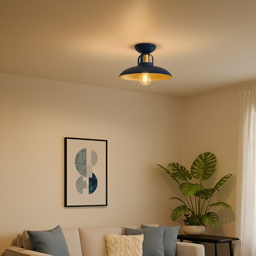 Brilagi - LED Żyrandol natynkowy FLAMENGO 1xE27/60W/230V niebieski