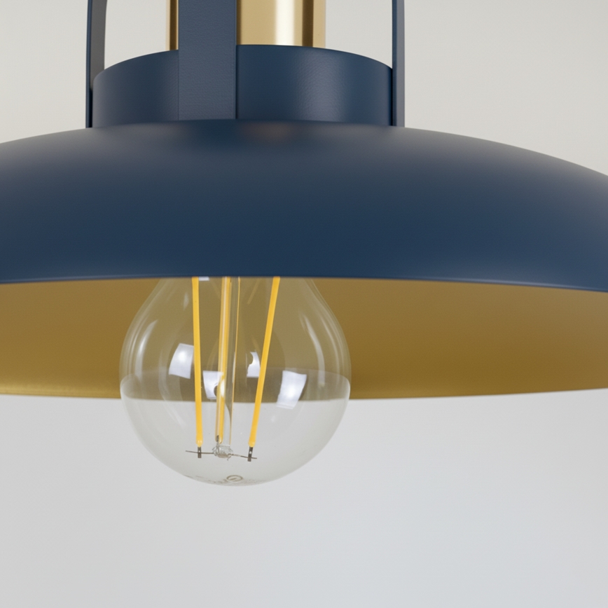 Brilagi - LED Żyrandol natynkowy FLAMENGO 1xE27/60W/230V niebieski