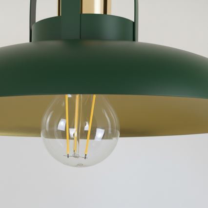 Brilagi - LED Żyrandol natynkowy FLAMENGO 1xE27/60W/230V zielony