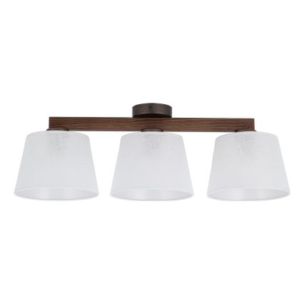 BRILAGI - LED żyrandol natynkowy LATTE 3xE27/15W/230V sosna/biały