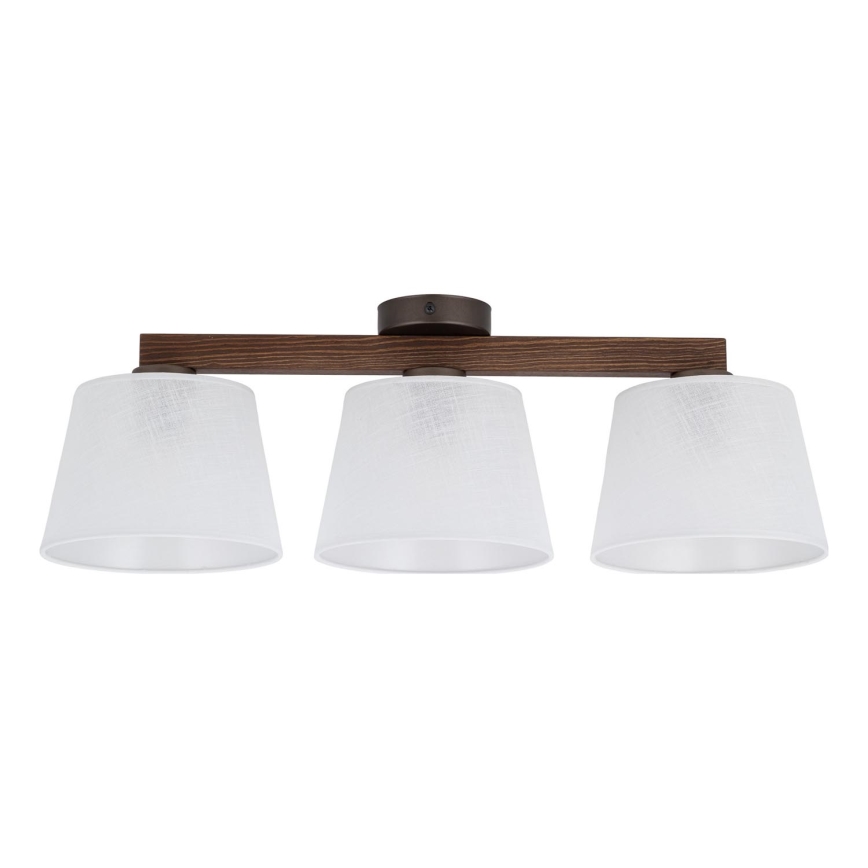 BRILAGI - LED żyrandol natynkowy LATTE 3xE27/15W/230V sosna/biały