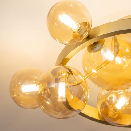 Brilagi - LED Żyrandol natynkowy MILLA 10xG9/3W/230V złoty