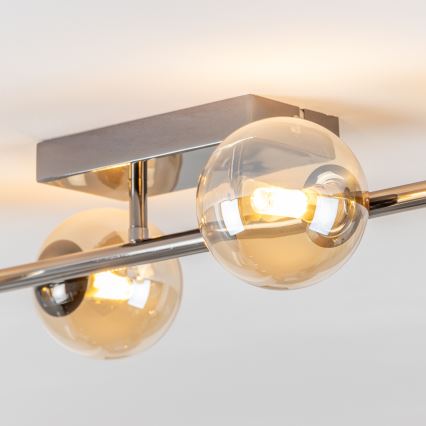 Brilagi - LED Żyrandol natynkowy MILLA 4xG9/3W/230V chrom błyszczący/złoty