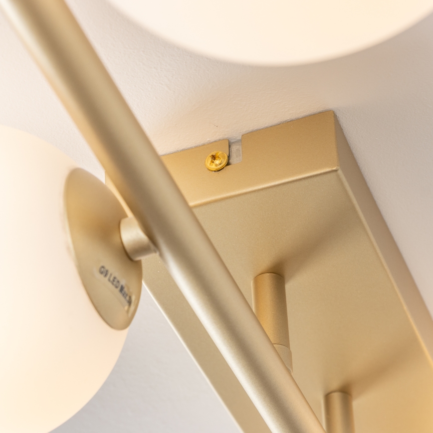 Brilagi - LED Żyrandol natynkowy MILLA 4xG9/3W/230V złoty/biały