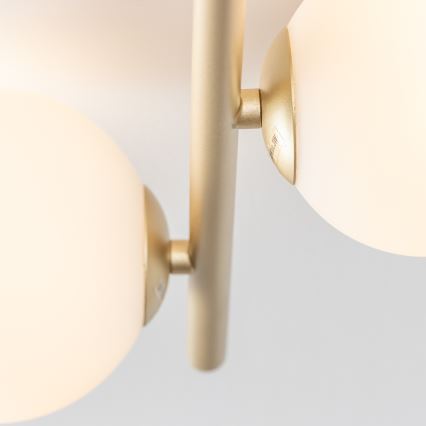 Brilagi - LED Żyrandol natynkowy MILLA 4xG9/3W/230V złoty/biały