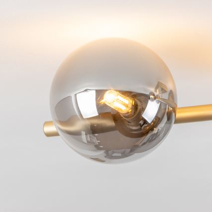 Brilagi - LED Żyrandol natynkowy MILLA 4xG9/3W/230V złoty/dymny