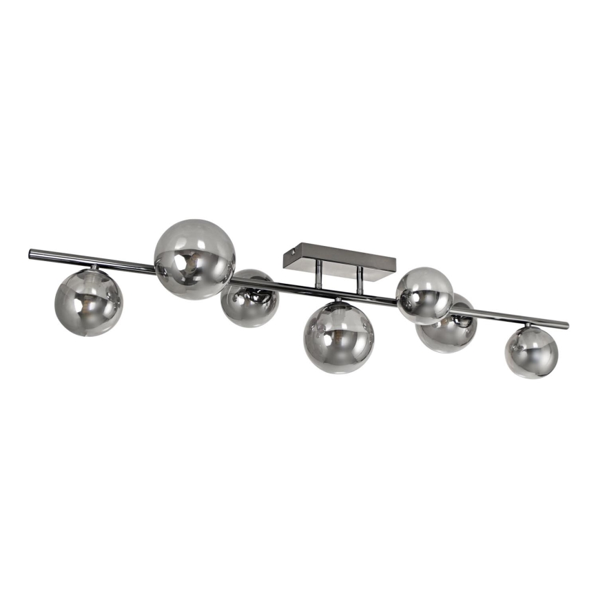 Brilagi - LED Żyrandol natynkowy MILLA 7xG9/3W/230V chrom błyszczący/dymny