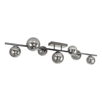 Brilagi - LED Żyrandol natynkowy MILLA 7xG9/3W/230V chrom błyszczący/dymny