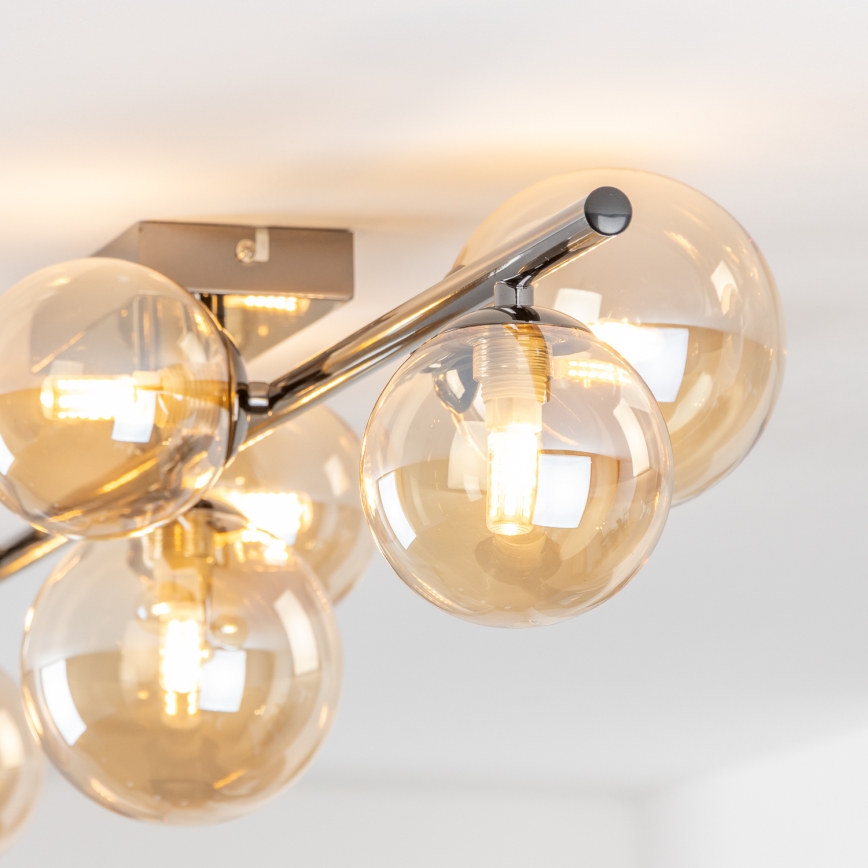 Brilagi - LED Żyrandol natynkowy MILLA 7xG9/3W/230V chrom błyszczący/złoty