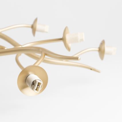 Brilagi - LED Żyrandol natynkowy MISTEL 15xG9/3W/230V złoty/biały