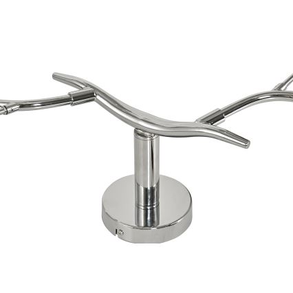 Brilagi - LED Żyrandol natynkowy MISTEL 6xG9/3W/230V chrom błyszczący/dym