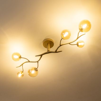 Brilagi - LED Żyrandol natynkowy MISTEL 6xG9/3W/230V zl.