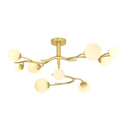 Brilagi - LED Żyrandol natynkowy MISTEL 9xG9/3W/230V złoty/biały