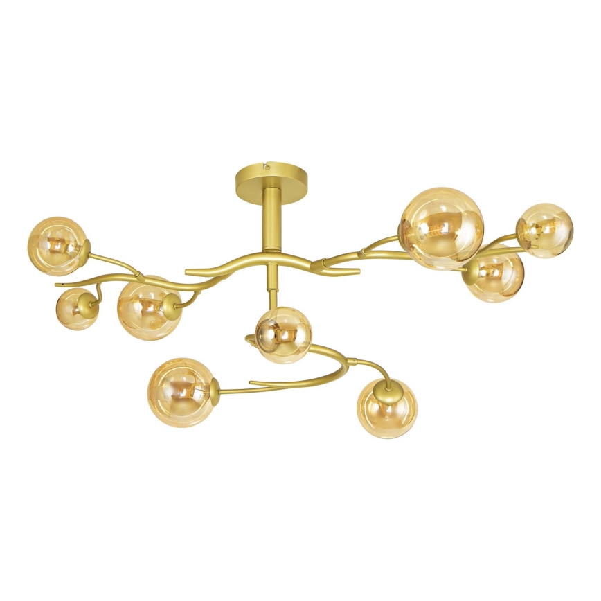 Brilagi - LED Żyrandol natynkowy MISTEL 9xG9/3W/230V złoty