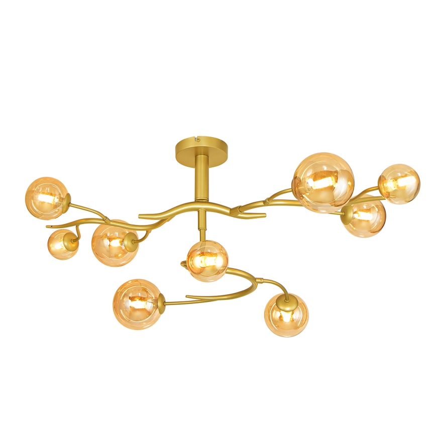 Brilagi - LED Żyrandol natynkowy MISTEL 9xG9/3W/230V złoty