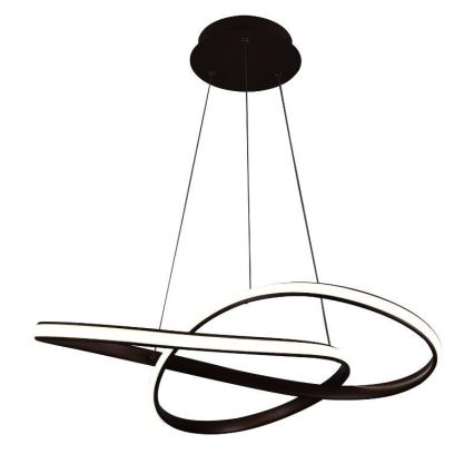 Brilagi - LED Żyrandol ściemnialny na lince COSMOWAVE LED/70W/230V 3000-6500K brązowy + pilot zdalnego sterowania