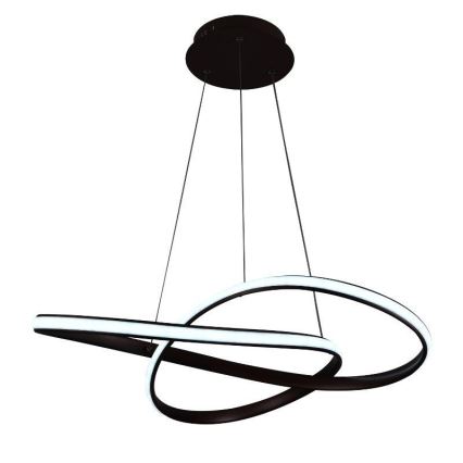 Brilagi - LED Żyrandol ściemnialny na lince COSMOWAVE LED/70W/230V 3000-6500K brązowy + pilot zdalnego sterowania