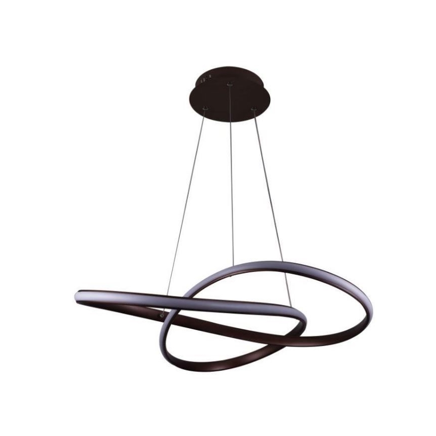 Brilagi - LED Żyrandol ściemnialny na lince COSMOWAVE LED/70W/230V 3000-6500K brązowy + pilot zdalnego sterowania