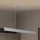 Brilagi - LED Żyrandol ściemnialny na lince SLIMLINE LED/40W/230V 3000-6000K srebrny + zdalne sterowanie