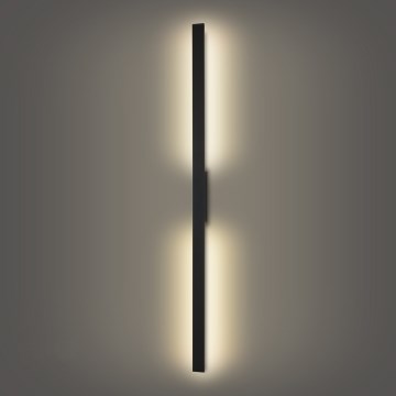 Brilagi - LUNA Kinkiet zewnętrzny LED 30W/230V 4000K IP65 150 cm czarny CRI 90