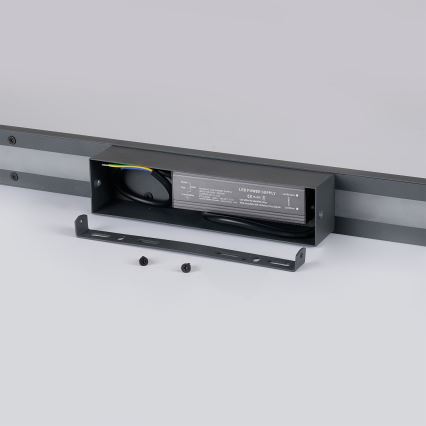Brilagi - LED zewnętrzny kinkiet LUNA LED/30W/230V 4000K IP65 150 cm antracyt CRI 90