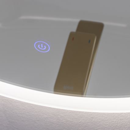 Brilagi - Lustro łazienkowe LED CUNEO LED/19W/230V Ø 60 cm IP44 CRI 90 ściemnialne + CCT