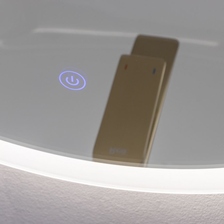 Brilagi - Lustro łazienkowe LED CUNEO LED/19W/230V Ø 60 cm IP44 CRI 90 ściemnialne + CCT