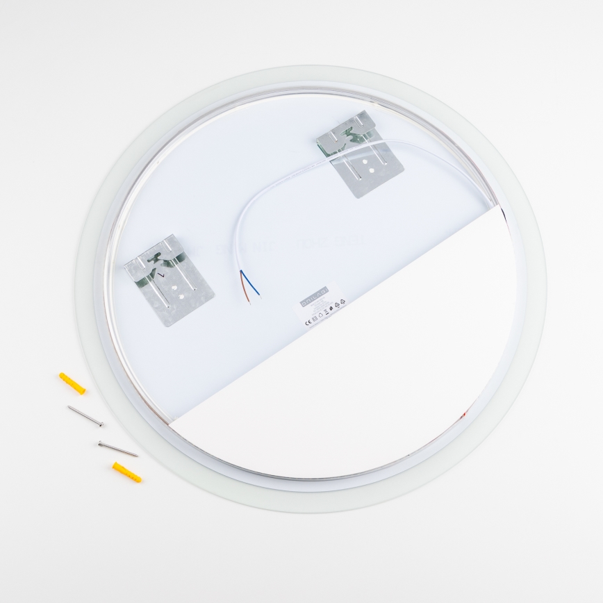 Brilagi - Lustro łazienkowe LED CUNEO LED/19W/230V Ø 60 cm IP44 CRI 90 ściemnialne + CCT