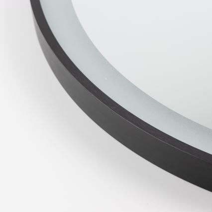 Brilagi - Lustro łazienkowe ASTI LED/19W/230V, śr. 60 cm, czarne, IP44, CRI 90, ściemnialne + CCT