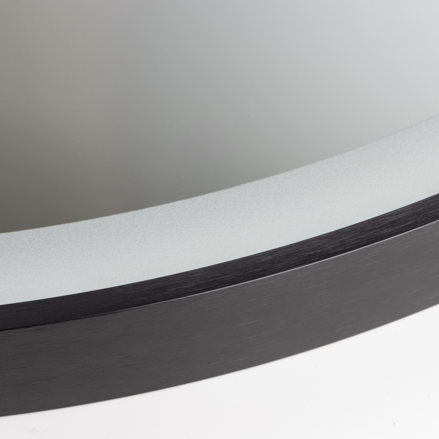 Brilagi - Lustro łazienkowe ASTI LED/19W/230V, śr. 60 cm, czarne, IP44, CRI 90, ściemnialne + CCT