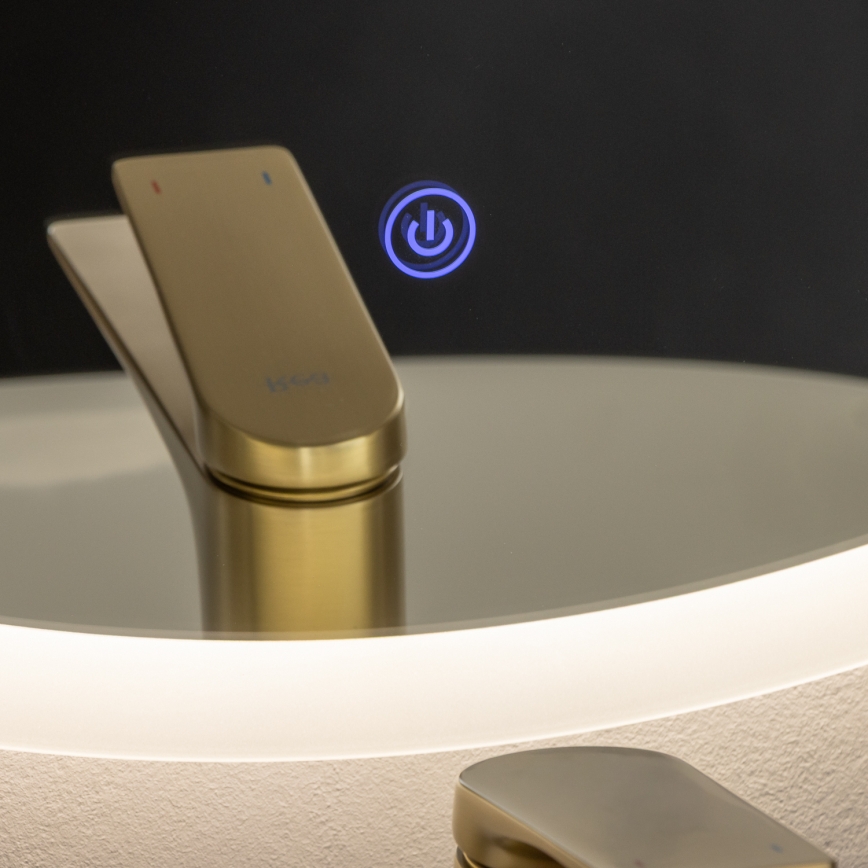 Brilagi - LED lustro łazienkowe CUNEO LED/25W/230V śr. 80 cm IP44 CRI 90 ściemnialne + CCT