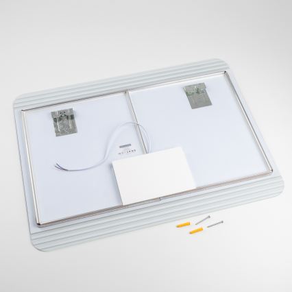 Brilagi - LED lustro łazienkowe MELZO LED/28W/230V 60x80 cm IP44 CRI 90 ściemnialne + CCT