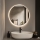 Brilagi - Lustro łazienkowe LED NOVARA LED/19W/230V śr. 60 cm czarne IP44 CRI 90 ściemnialne + CCT