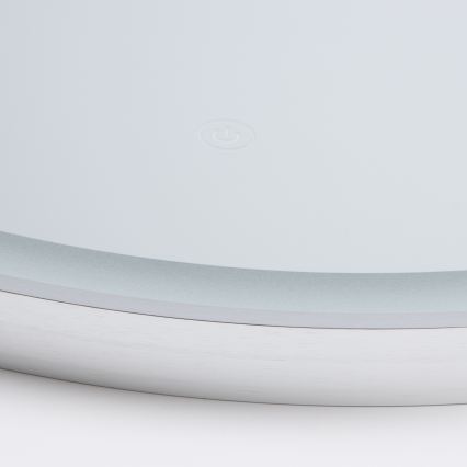 Brilagi - LED lustro łazienkowe TORINO LED/19W/230V śr. 60 cm srebrne IP44 CRI 90 ściemnialne + CCT