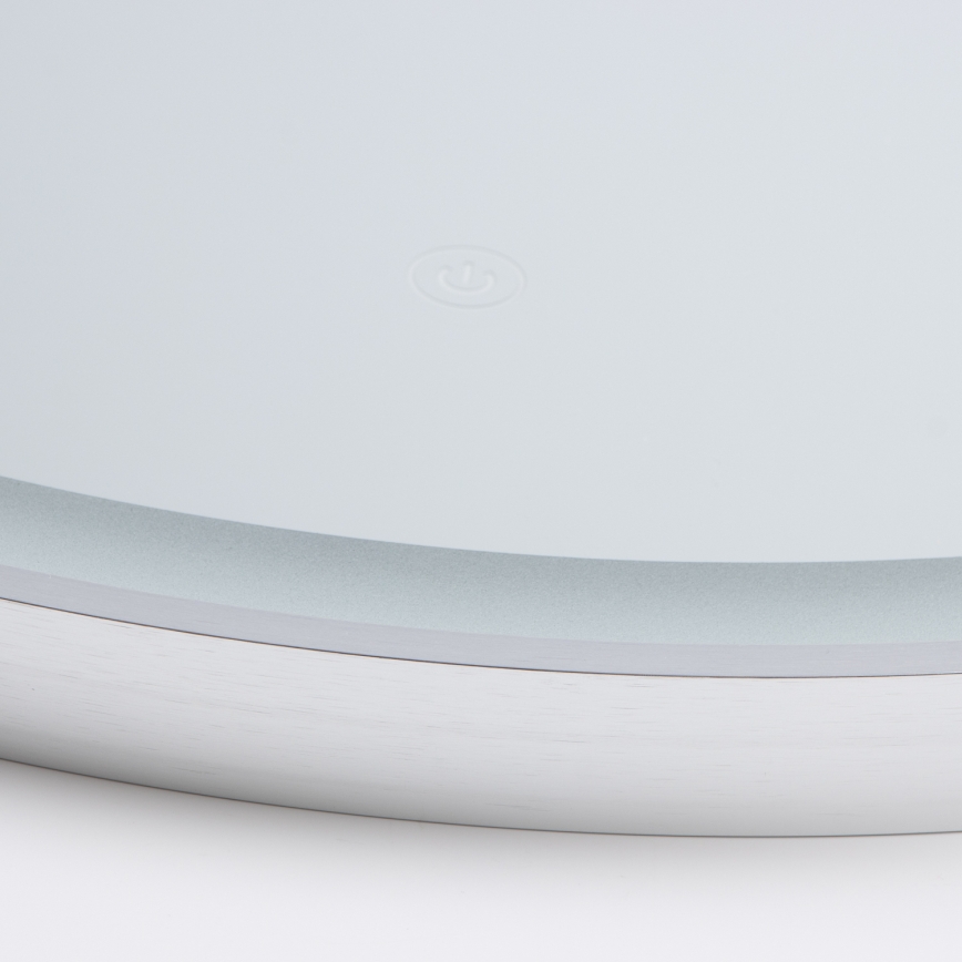 Brilagi - LED lustro łazienkowe TORINO LED/19W/230V śr. 60 cm srebrne IP44 CRI 90 ściemnialne + CCT