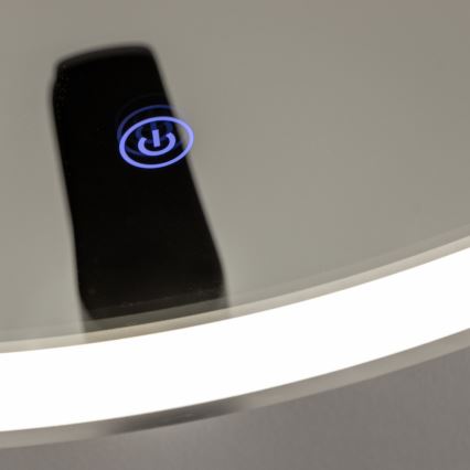 Brilagi - LED lustro łazienkowe TORINO LED/19W/230V śr. 60 cm srebrne IP44 CRI 90 ściemnialne + CCT