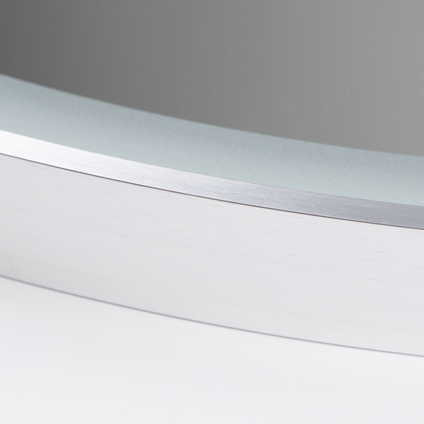 Brilagi - LED lustro łazienkowe TORINO LED/19W/230V śr. 60 cm srebrne IP44 CRI 90 ściemnialne + CCT