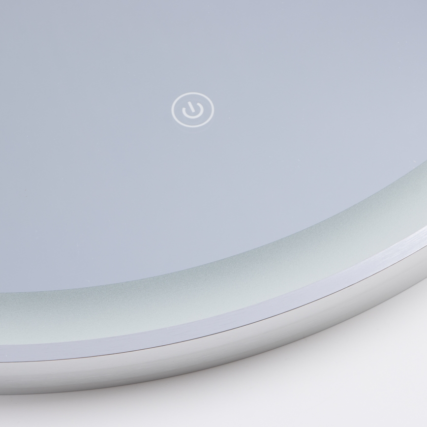 Brilagi - LED lustro łazienkowe TORINO LED/19W/230V śr. 60 cm srebrne IP44 CRI 90 ściemnialne + CCT