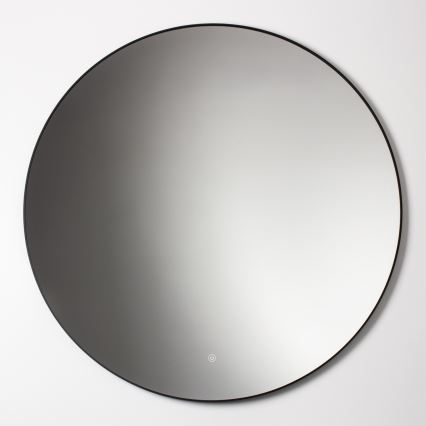 Brilagi - LED lustro łazienkowe VENA BLACK LED/26W/230V śr. 80 cm IP44 CRI 90 ściemnialne + CCT