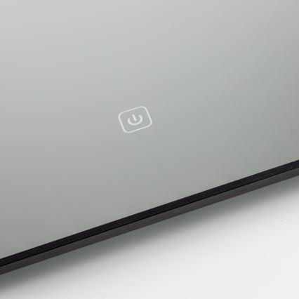 Brilagi - Lustro łazienkowe LED SUELLO LED/28W/230V 60x80 cm czarne IP44 CRI 90 ściemnialne + CCT