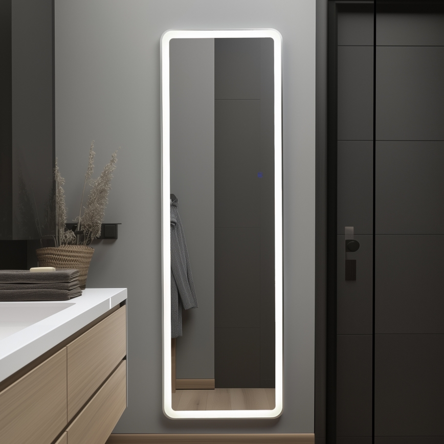 Brilagi - Lustro wolnostojące ELEGANZA LED/42W/230V 160x50 cm IP44 CRI 90 ściemnialne + CCT