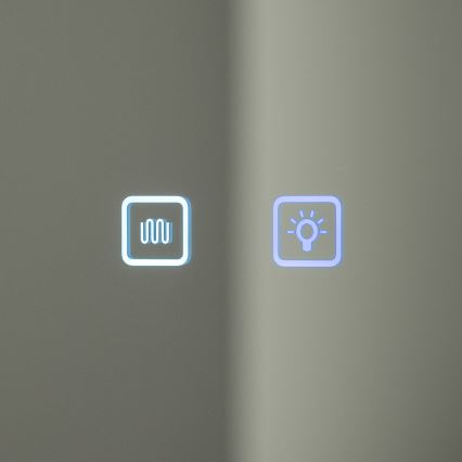 BRILAGI - Lustrzana szafka łazienkowa z podświetleniem LED AVOLA SINGLE 55x70 cm