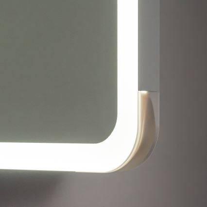 BRILAGI - Lustrzana szafka łazienkowa z podświetleniem LED AVOLA SINGLE 55x70 cm