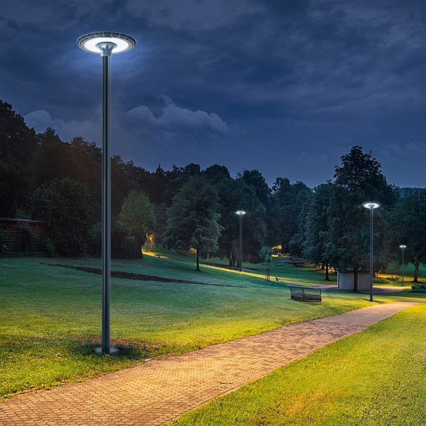 Brilagi - Metalowy pręt do słupa oświetlenia zewnętrznego URBAN 3 m, słup o średnicy 58 mm, antracyt