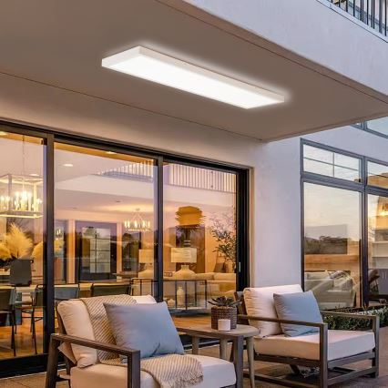 Brilagi - LED łazienkowy plafon sufitowy FRAME LED/50W/230V 120x30 cm 3000/4000/6000K IP44 biały