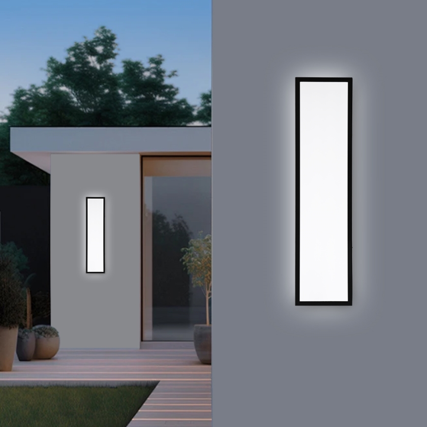 Brilagi - LED lampa sufitowa do łazienki FRAME LED/50W/230V 120x30 cm 3000/4000/6000K IP44 czarna