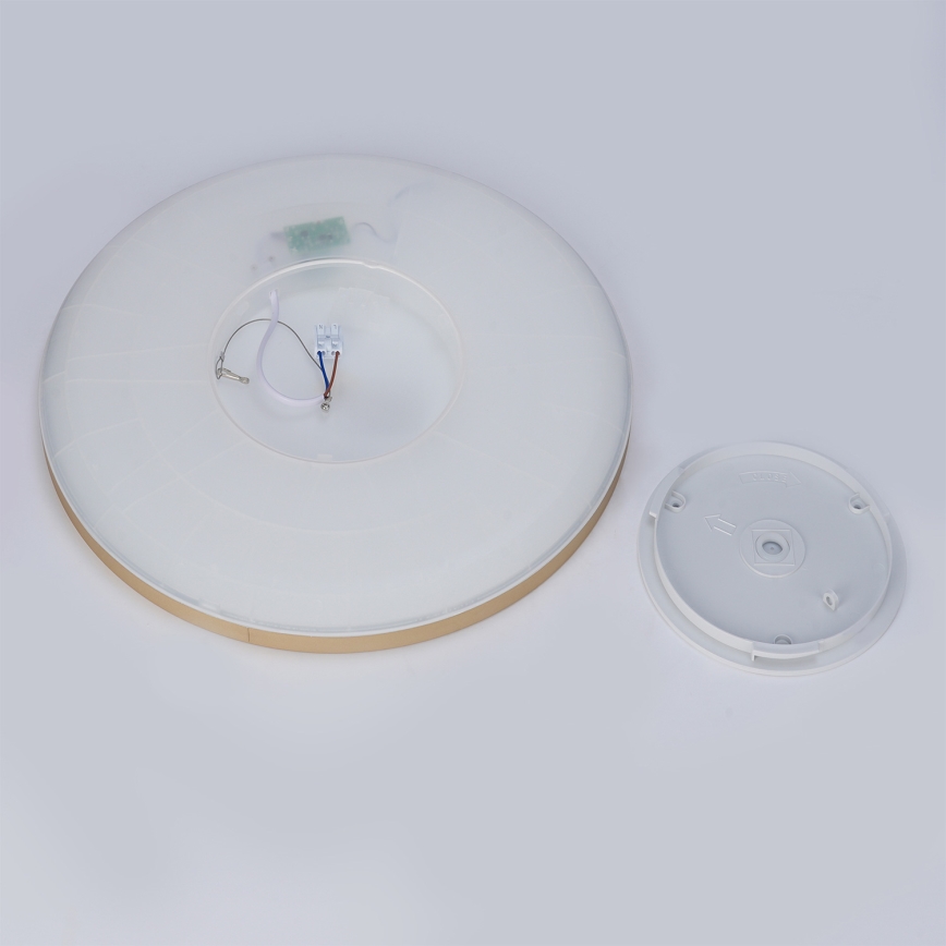 Brilagi - Lampa sufitowa łazienkowa LED ULTRA SLIM 24W 230V Ø 42 cm złota IP54