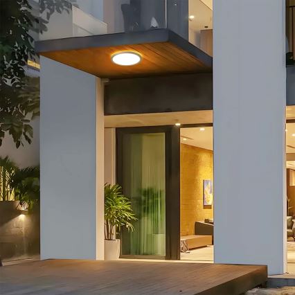 Brilagi - Plafon łazienkowy LED ULTRA SLIM LED/12W/230V Ø 22,5 cm złoty IP54