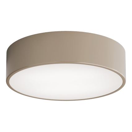 Brilagi - Lampa sufitowa do łazienki z czujnikiem CLARE 2xE27/24W/230V Ø 30 cm IP54 beżowa