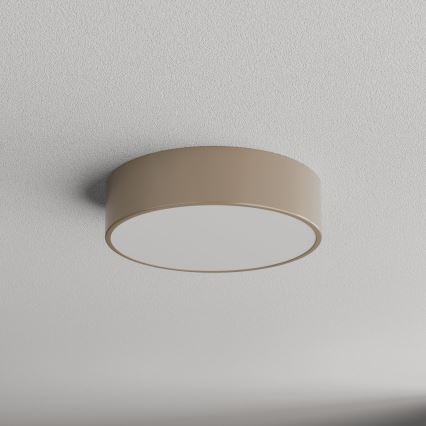 Brilagi - Lampa sufitowa do łazienki z czujnikiem CLARE 2xE27/24W/230V Ø 30 cm IP54 beżowa